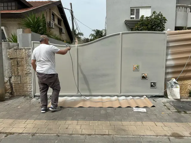 צביעה בשטח