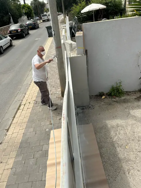 צביעה בשטח